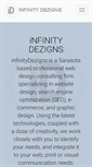 Mobile Screenshot of infinitydezigns.com