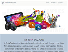 Tablet Screenshot of infinitydezigns.com